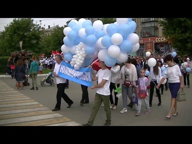 Продолжение  юбилейного парада г  Южноуральска