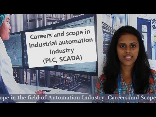 Careers and scope of Industrial Automation (PLC, SCADA)