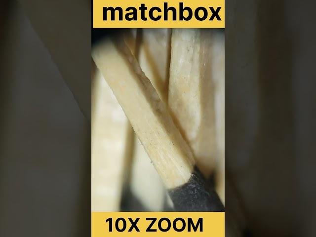 match box under microscope #shortvideo #youtubeshorts  #shortsfeed #microscope #microscopeview