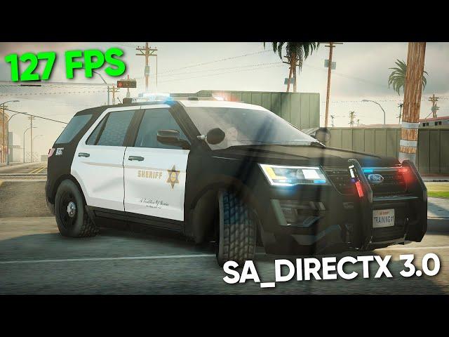 ПАТРУЛЬ с КРАСИВОЙ ГРАФИКОЙ SA_DIRECTX 3.0 по ГЕТТО в GTA SAMP на TRINITY RP