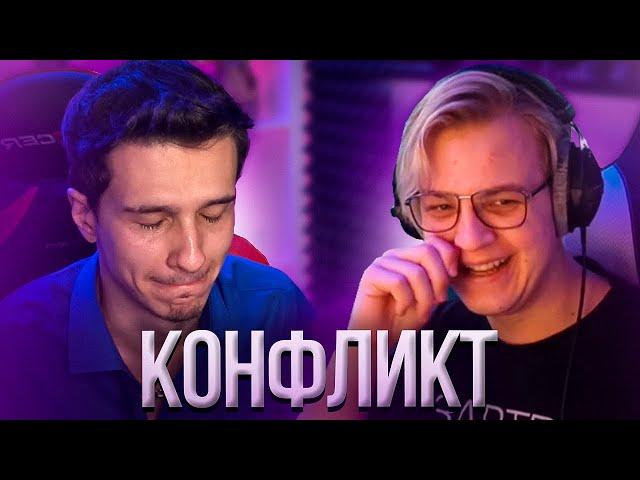 Конфликт Меллшера и Пятёрки на стриме | Нарезка стрима ФУГА TV