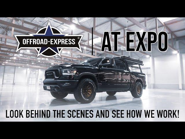 OFFROAD-EXPRESS at expo | Look behind the scenes and see how we work!