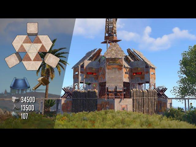 RUST SOLO DUO BUNKER BASE DESIGN (Perfect Duo Base in Rust)