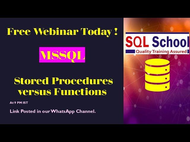 Master SQL Server in 30 Minutes with MSSQL Stored Procedures and Functions | #sqlschool #SQLtraining