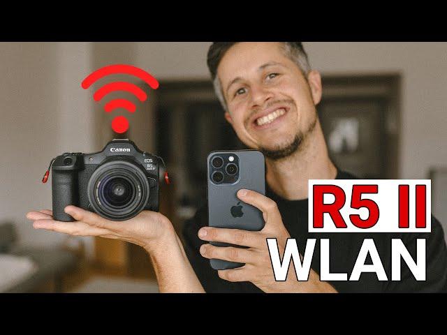 Canon EOS R5 Mark II mit dem Smartphone verbinden - Camera Connect App