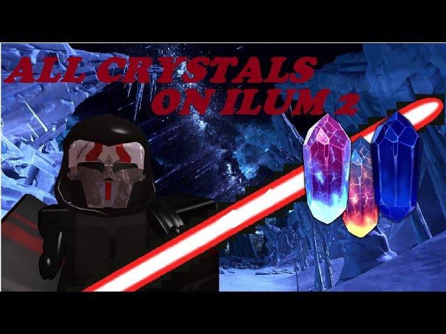 ALL CRYSTALS ON ILUM 2! TJO ROBLOX