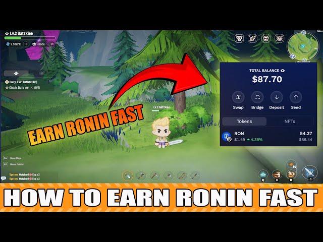 LUMITERRA HOW TO EARN RONIN FAST EXPLAINE (ENG.SUB) MOBILE , PC