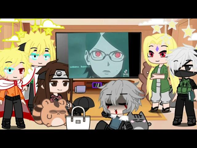 Hokage's react to future 9 Hokage {Naruto} short like Levi