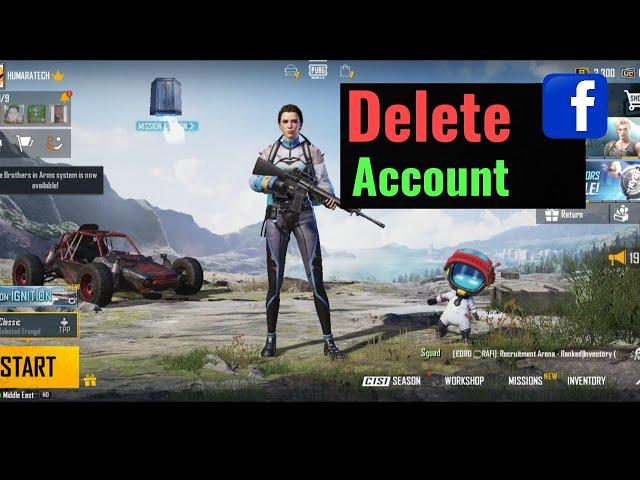 How to Delete PUBG Account Linked to Facebook | Pubg account delete kaise kare