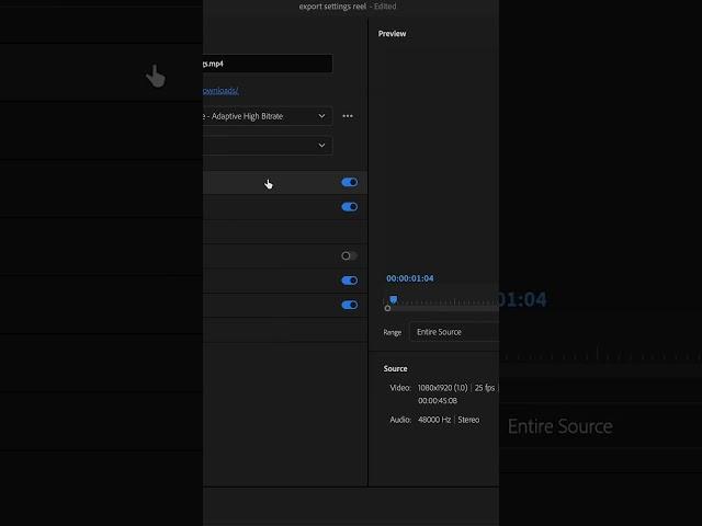 The BEST Export Settings For Social Media / Premiere Pro