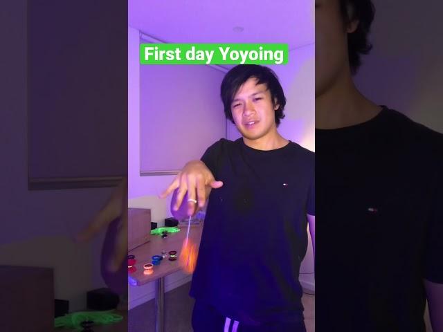 My First Day Yoyoing... #SheeranShorts #YouTubePartner