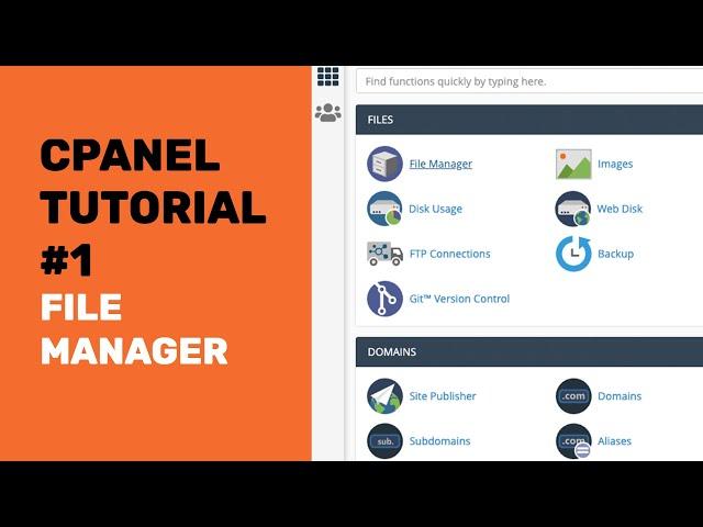 cPanel Tutorial | How To Use cPanel File Manager To upload you website and Get Your Website Online