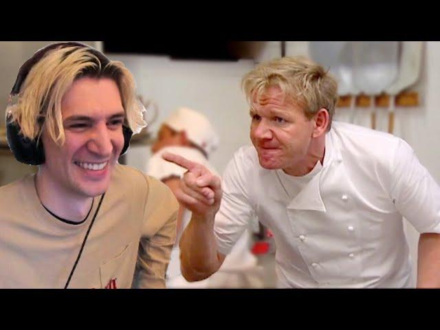 xQc Reacts to The WORST BURGERS On Kitchen Nightmares