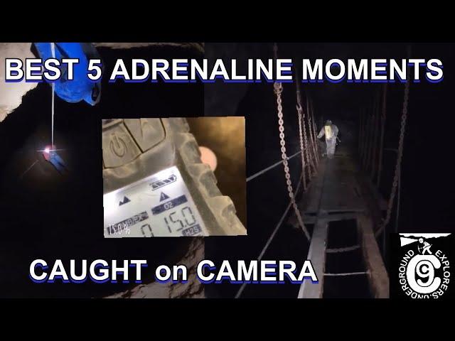 BEST 5 ADRENALINE MOMENTS -Caught on Camera -