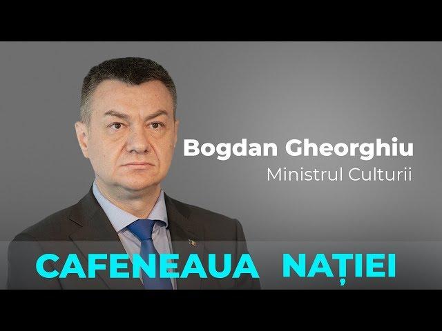 Ministrul Culturii, Bogdan Gheorghiu, la Cafeneaua Nației