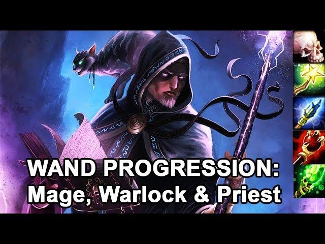 Classic WoW: Wand Progression for Mage, Priest & Warlock