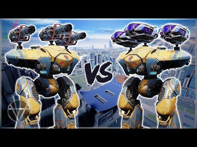 [WR]  Inferno VS Veyron – Titan Weapons Comparison | War Robots