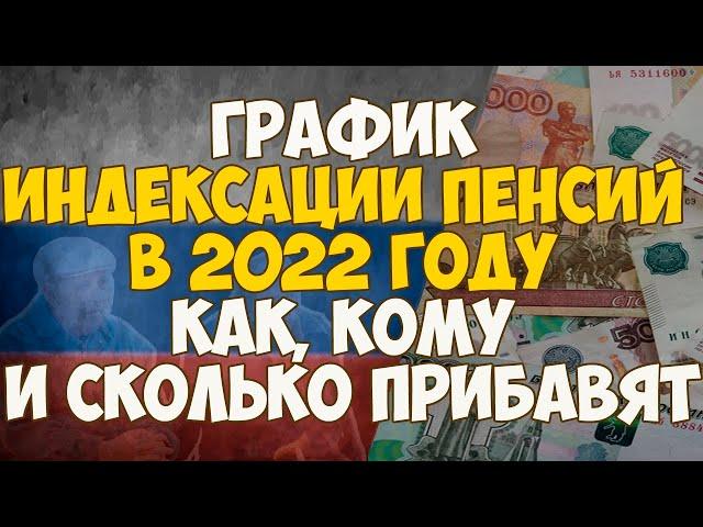 График индексации пенсий в 2022 году: как, кому и сколько прибавят