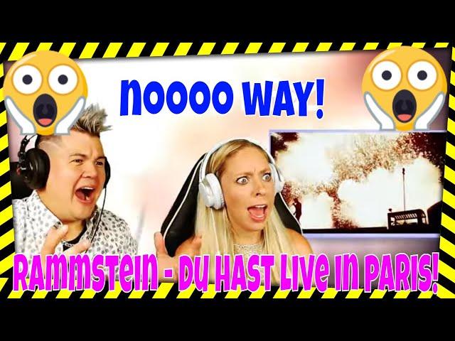 Rammstein Paris - Du Hast (Official Video) THE WOLF HUNTERZ Jon and Dolly Reaction