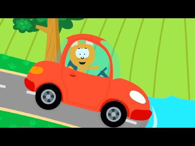 Kitty and the Magic Garage  - Amphibian - cars cartoons