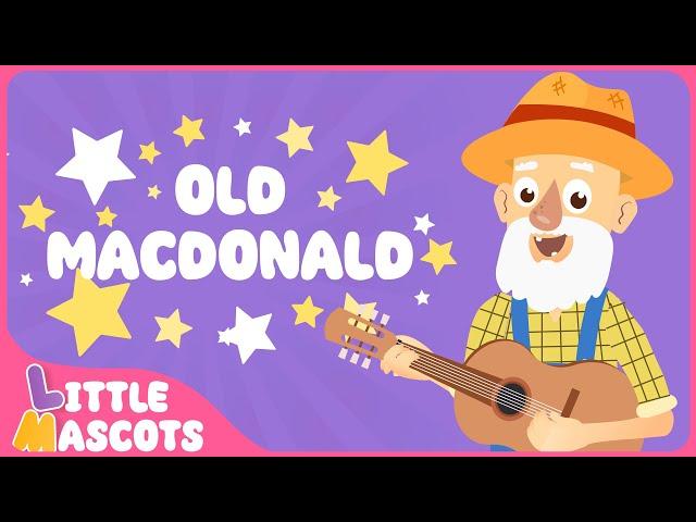 Old MacDonald | Farm Song for kids | Little Mascots Daily