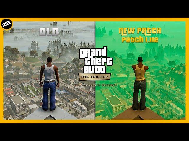 GTA Trilogy - The Definitive Edition | Old vs Now (Patch 1.112)