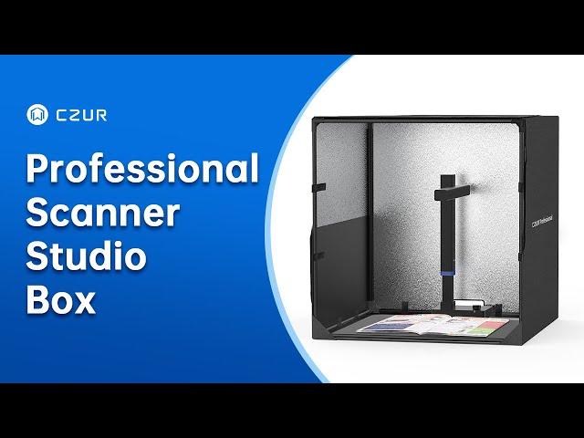 How to Use CZUR Professional Scanner Studio Box