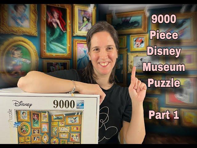 Building the 9000 PIECE Disney Museum Puzzle - Part 1