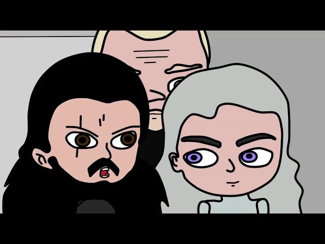 АНИМАЦИЯ. ИГРА ПРЕСТОЛОВ (ПАРОДИЯ) 1 серия из 6