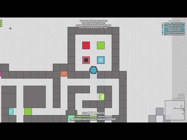 Arras.io wpd server (facing the worlds hardest pacman and my faker)