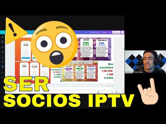 SESIÓN DE NEGOCIOS  BENEFICIOS [ IPTV ] tv Digital   - Socios 