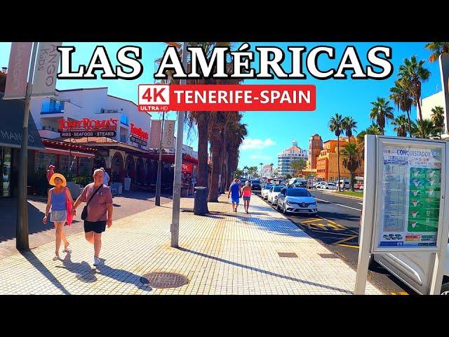 TENERIFE - LAS AMÉRICAS | Visiting Several Places  4K Walk ● October 2024