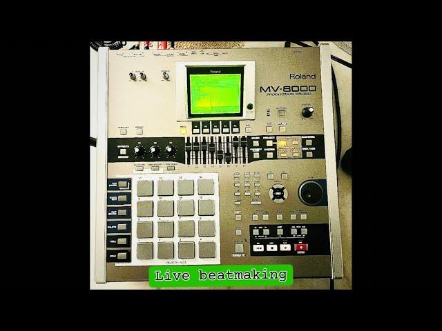 MV-8000 live beatmaking