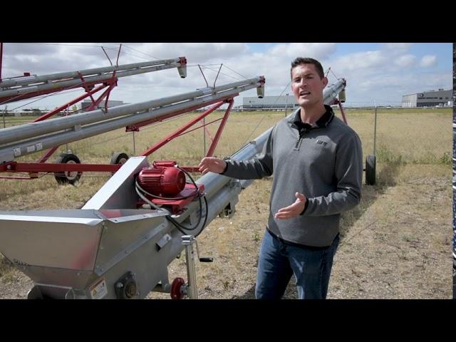 AGI Hutchinson Double Run Chain Conveyor | Product Overview | Flaman Agriculture