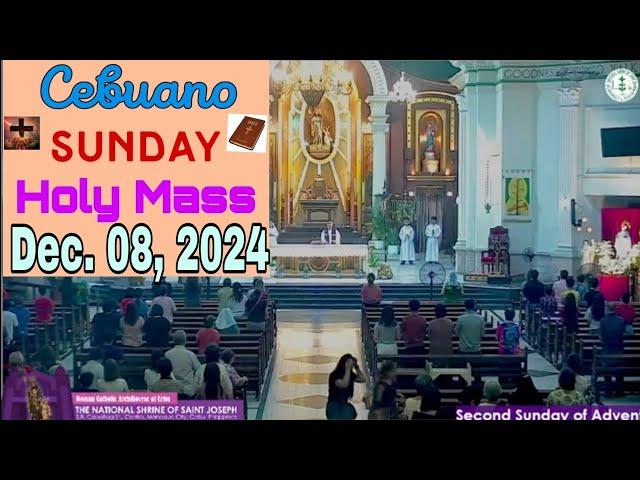 Dec. 08, 2024 Cebuano Sunday Mass(anticipated-12/07)@Nat'l. Shrine of St.Joseph(Cebu)*2nd Advent Sun