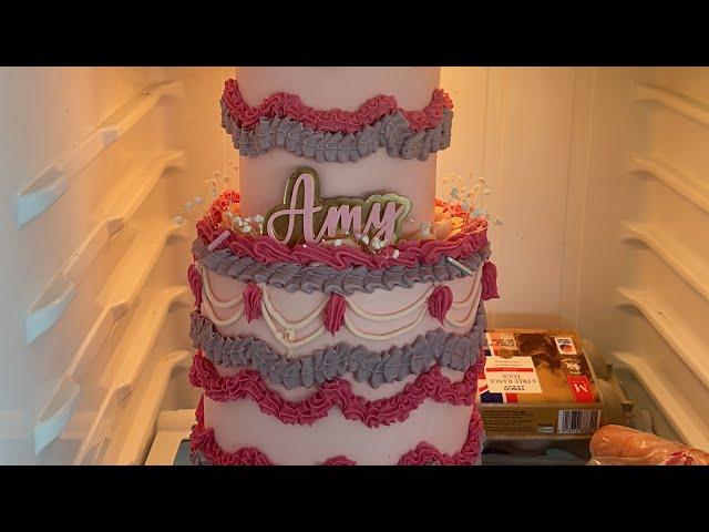 Decorating my Birthday cake | Sweet Things By Amy is live