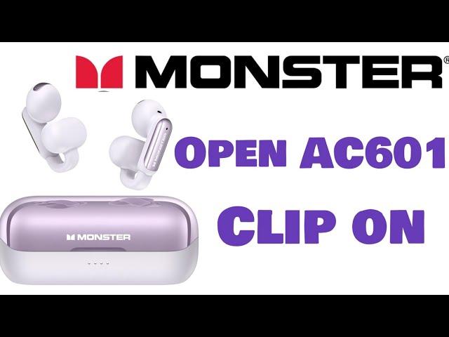 Monster Open AC601 Clip On Headphones/Earphones