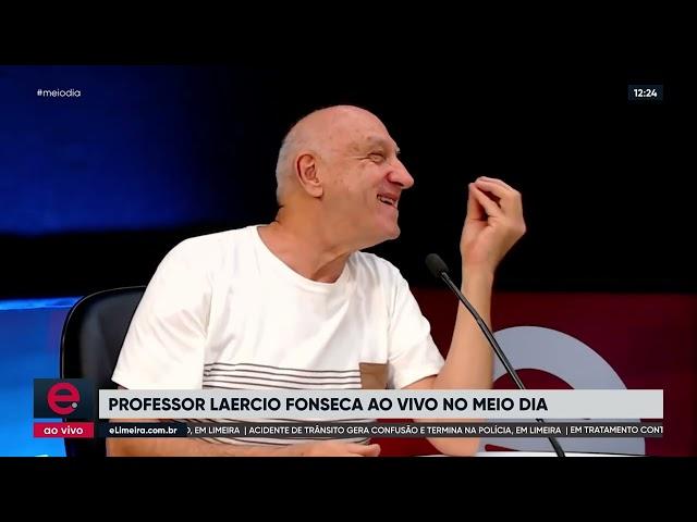 Veja! Entrevista exclusiva do professor Laércio Fonseca - PARTE 1