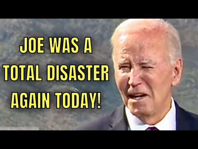 Biden was Slurring, thinking ALIVE people were DEAD, throwing his hat, & YELLING! 