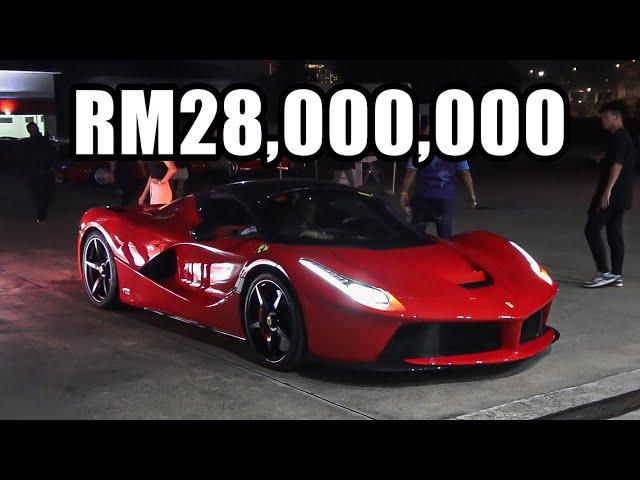 BIGGEST FERRARI CLUB in Malaysia History With Over 300+ Supercars & DJ Soda!