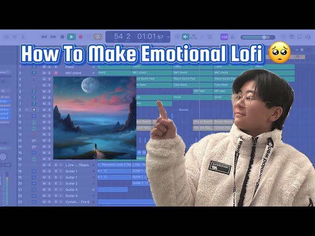 How To Make an Emotional Lofi Track In Logic Pro X | Song Breakdown