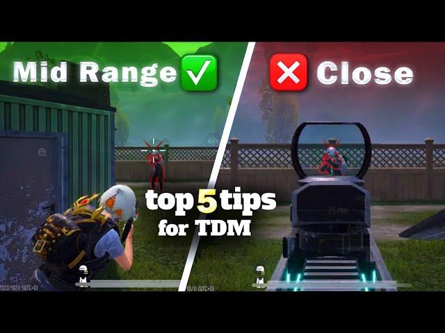 Top 5 Tips & Tricks to become a TDM Master ⁉️ | PUBG Mobile (2)