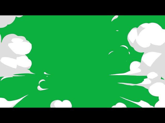 ANIME FOG SMOKE GREEN SCREEN ANIMATION EFFECTS TRANSITION