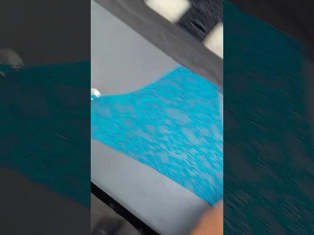 #Underwear #Cutting.  CAM Machine.  Mesh Fabric.  #machine