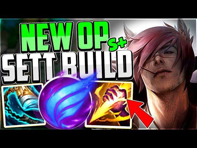 How to Play SETT JUNGLE & Carry + Best Build/Runes | Sett Guide Season 13 League of Legends