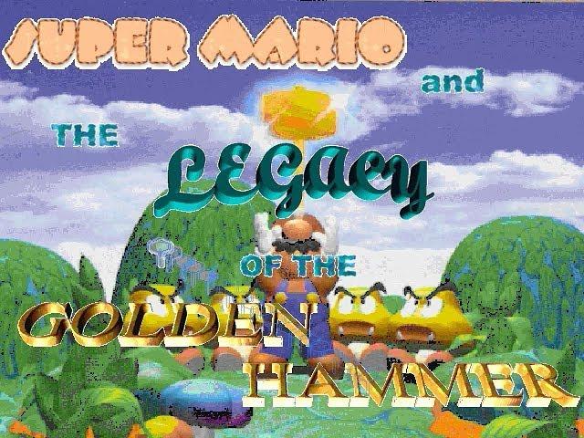 "Super Mario: Legacy of the Golden Hammer" fangame playthrough