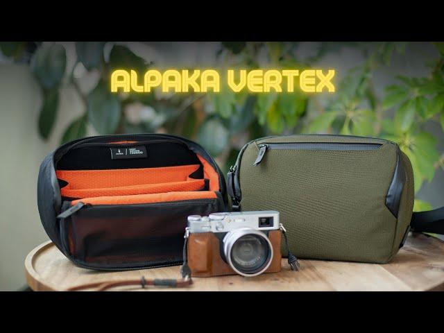 Best Damn EDC Sling!  My favorite one so far - The Alpaka Vertex