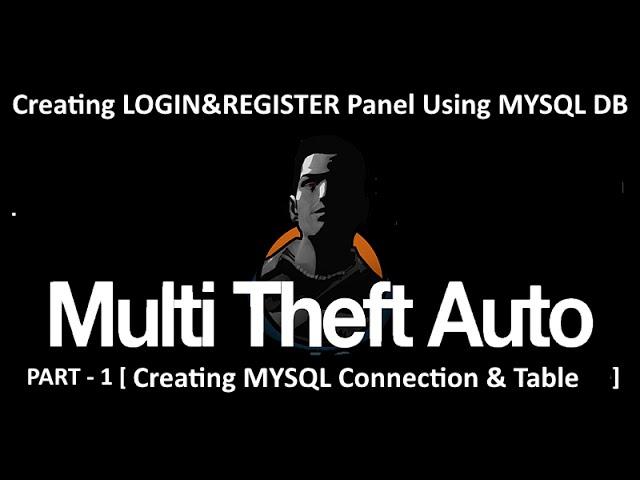 [MTA][MYSQL] Login Panel  Part- 1[MTA SCRIPTING][Tutorial]