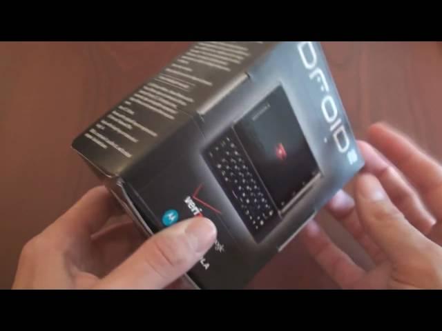 Droid 2 Unboxing | Pocketnow