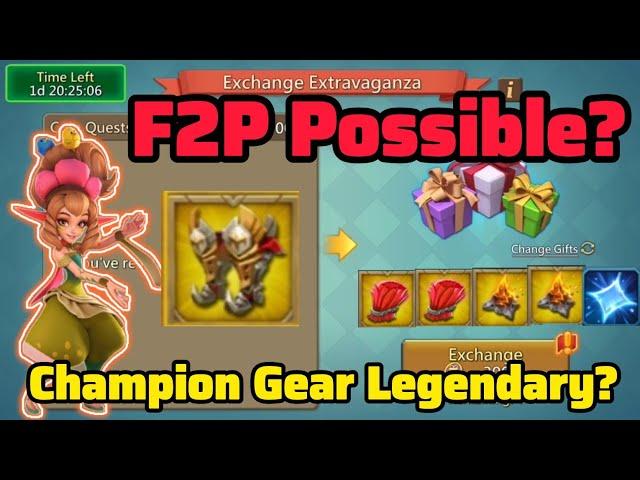 Extravaganza Slow But Effective Working Champion Gear || Lords Mobile